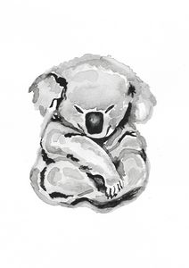 Koala Cub Watercolor