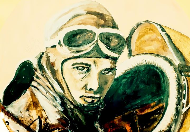 WWI Pilot - Art Portfolio