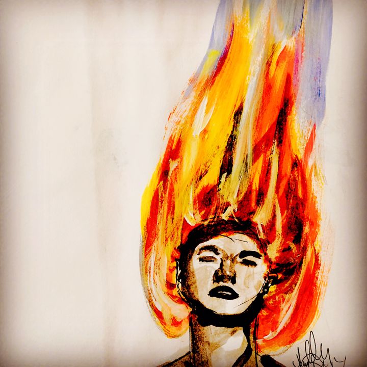 Up in Flames - Art Portfolio