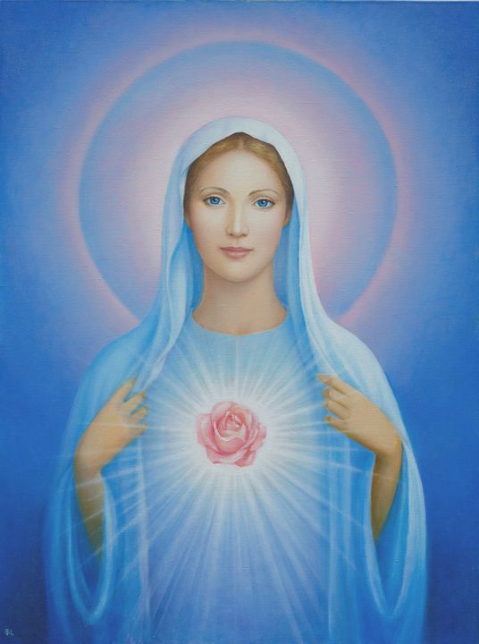 Mary Symbol Rose