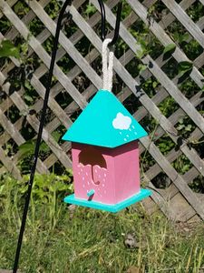 Spring Showers Mini Birdhouse - Corona Crafts Home Accents