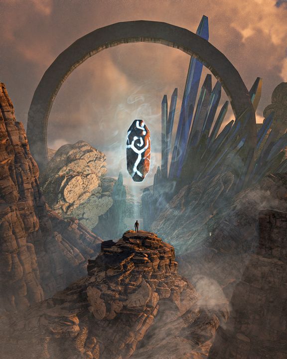 Desert Rune - Roboraptor3d - Digital Art, Fantasy & Mythology ...