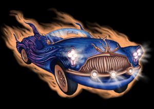 magic car Ahmadeus Paintings Prints Sports Hobbies Auto