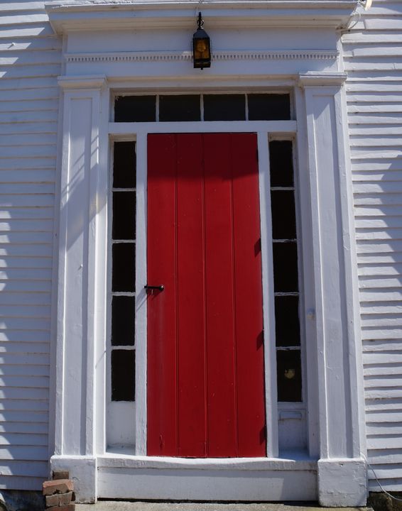 The Red Door - Art by J.J. Cole