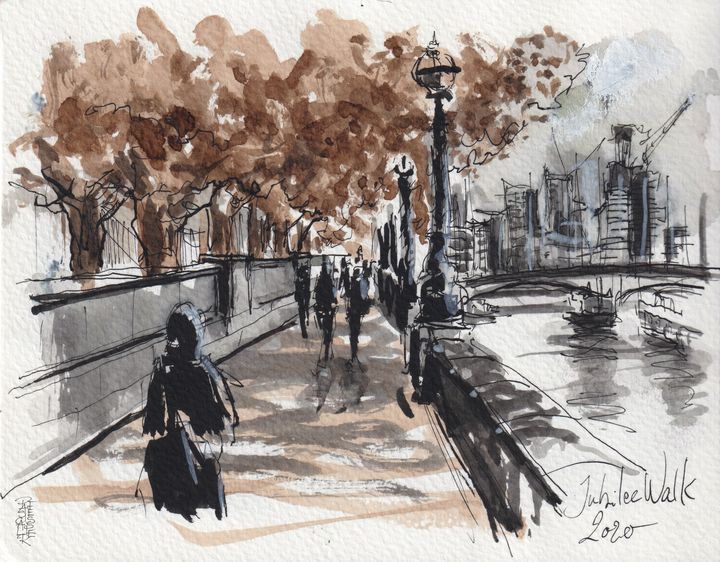 Jubilee walk, London - Pascal Fessler