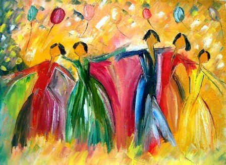 Celebrations - Bableshwar's ArtWorks - Paintings & Prints, People ...