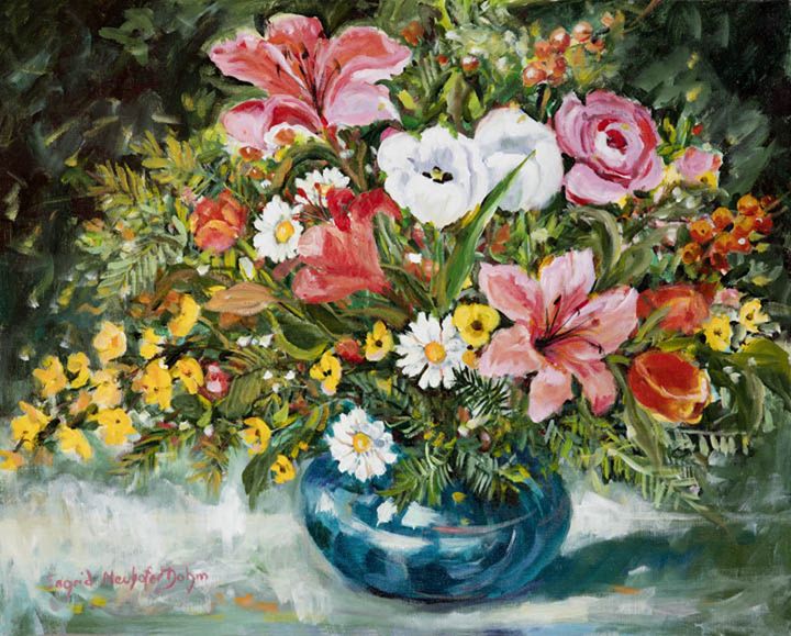 Floral Still Life - Ingrid Dohm