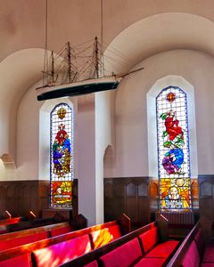 Akureyri Church Interior, Iceland