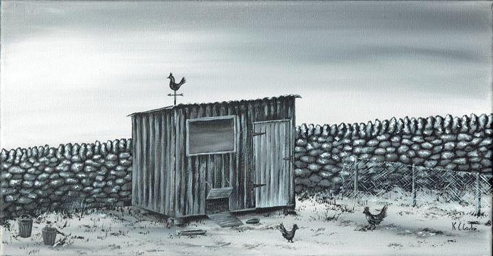 Chicken Run. - Kenneth Clarke Artist.