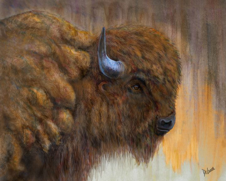 Tatanka - DeLuna Arts - Paintings & Prints, Animals, Birds, & Fish ...