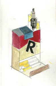 cigarette box art Pack Art: Mullen, Chris: 9780861367894 Books Cigarette Box #1 - L.