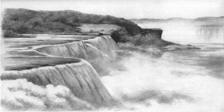 Falls - Country Creations by Ann Marie - Drawings & Illustration ...
