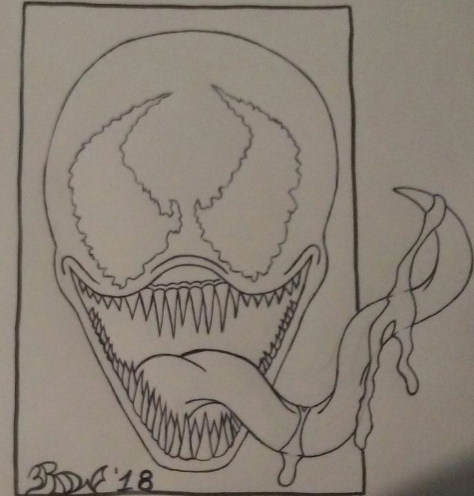How to Draw Chibi Venom Step by Step | Chibi drawings, Easy disney drawings,  Easy drawings