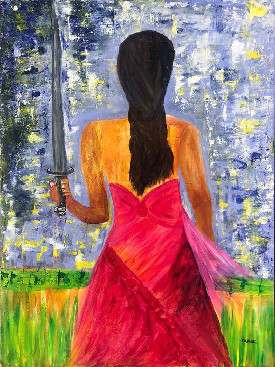 women empowerment paintings