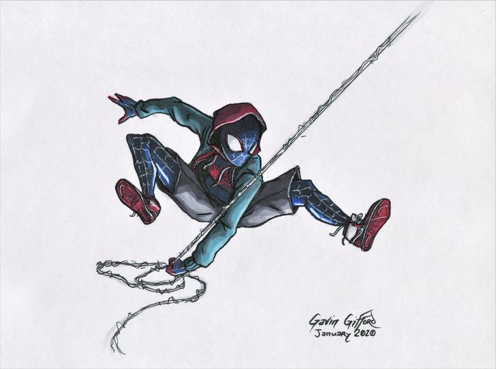 Daily Miles Morales — dingo-the-draw: the spider-man we deserve