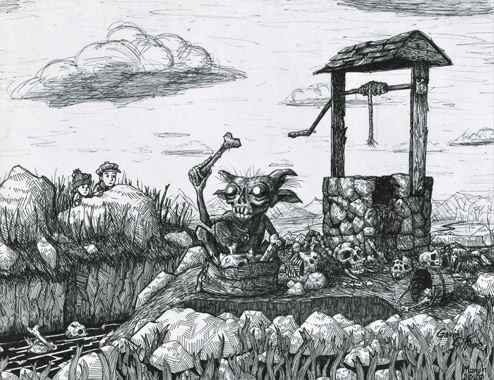 The Collector - Gavin Gifford Art - Drawings & Illustration, Fantasy ...