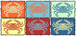 Rockin the Coast - Crab Print