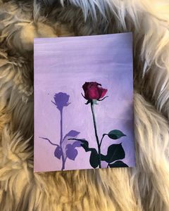 Rose painting