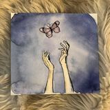 “Letting go” Watercolor Painting