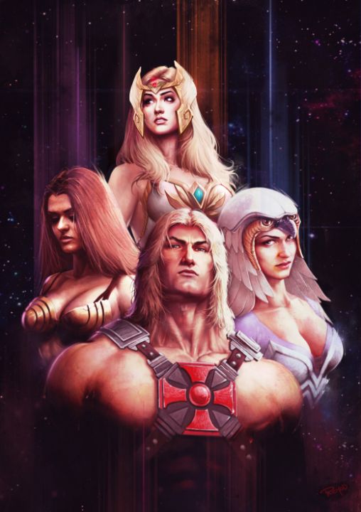 MASTERS OF THE UNIVERSE all stars! - REYAD YOUSRI