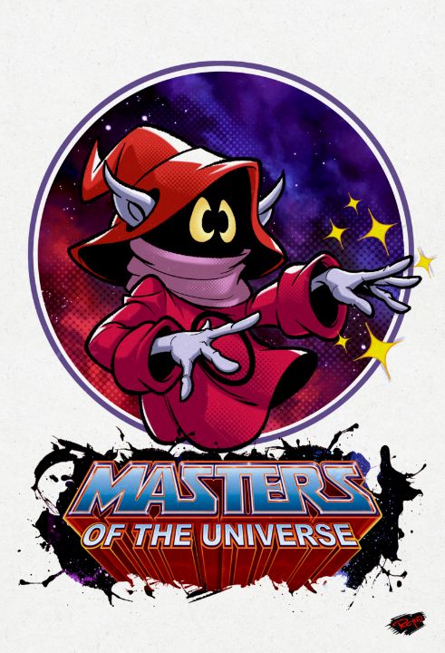 Orko Kult Maglietta Donna - T-Shirt He-Man E Skeletor - Motu, Flex Stampata, Taglie S-XXL