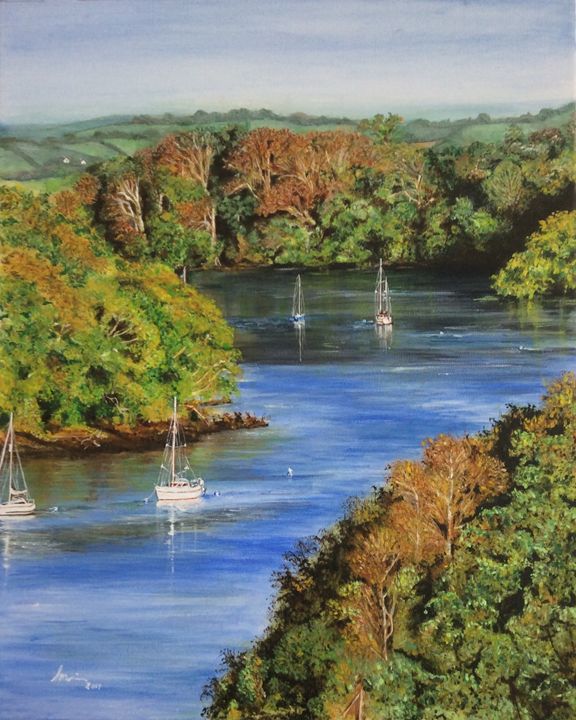 Mill Point View Mill Point View - Suzanne Morrison - Paintings & Prints, Landscapes ...