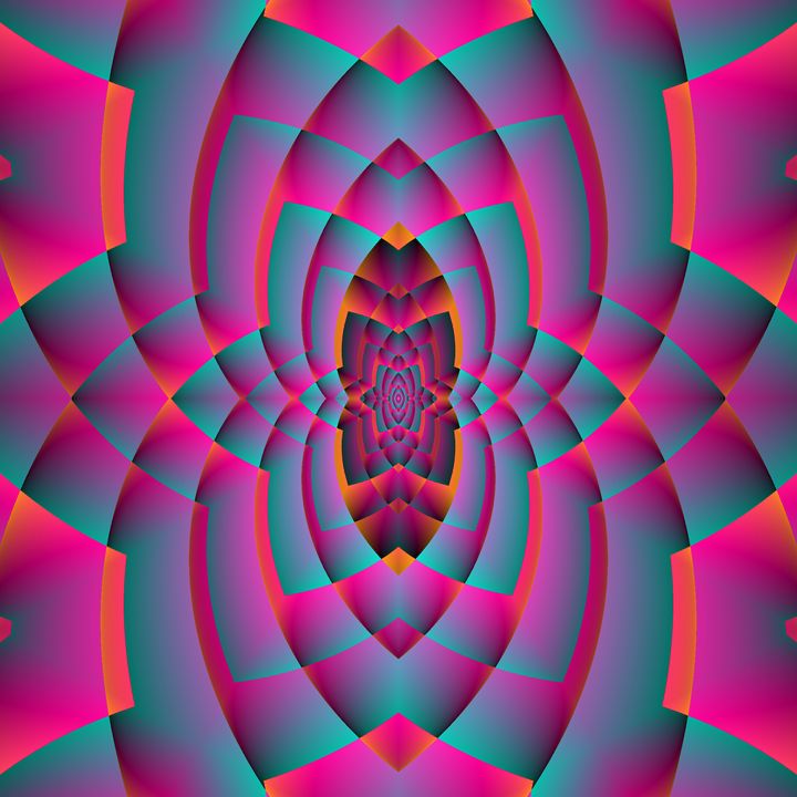 Mandala - Biometrix Space - Digital Art & AI, Abstract, Geometric - ArtPal
