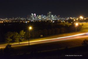 2015 Calgary night view