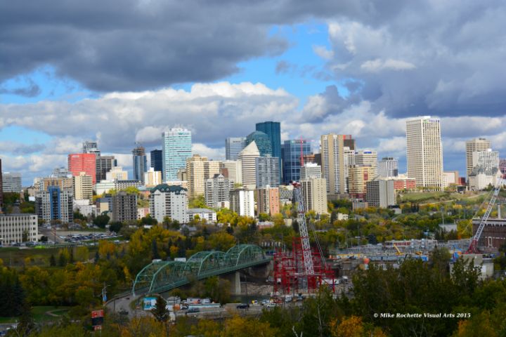 Edmonton New Bridge Overview - Mike Rochette Visual Arts - Photography ...