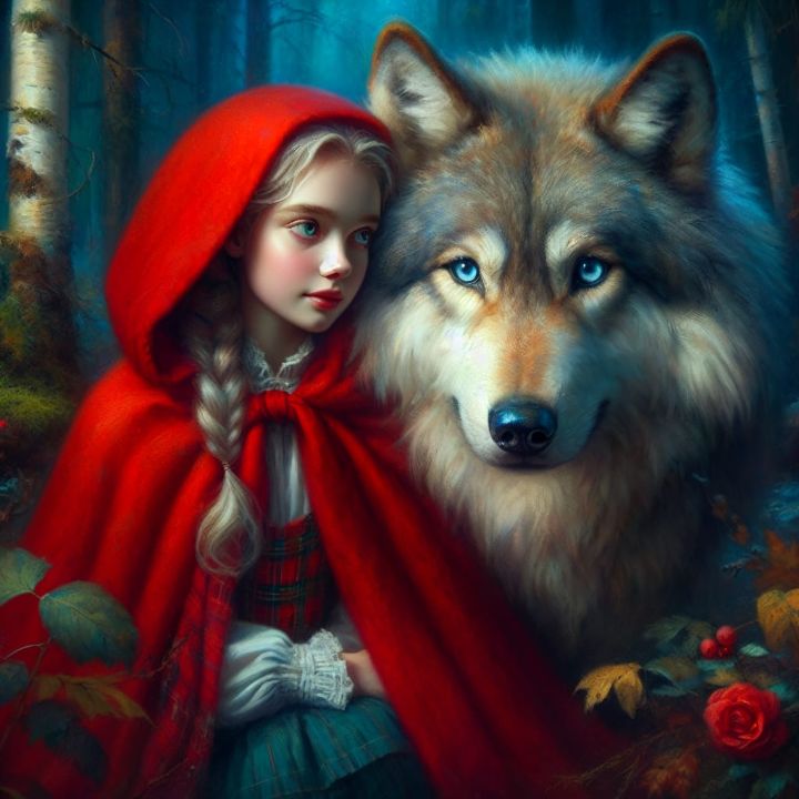 The Wolf - Danielle Long - Digital Art, Childrens Art, Other Childrens ...