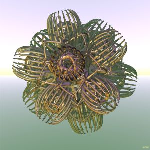 Fr.20230206-2baseshapes-dodehedron - Fractal art
