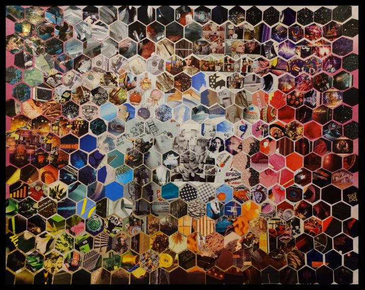 Collage honeycomb - Vira