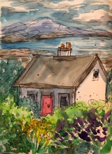 Little cottage on Clew Bay