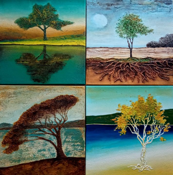Four trees - Ina