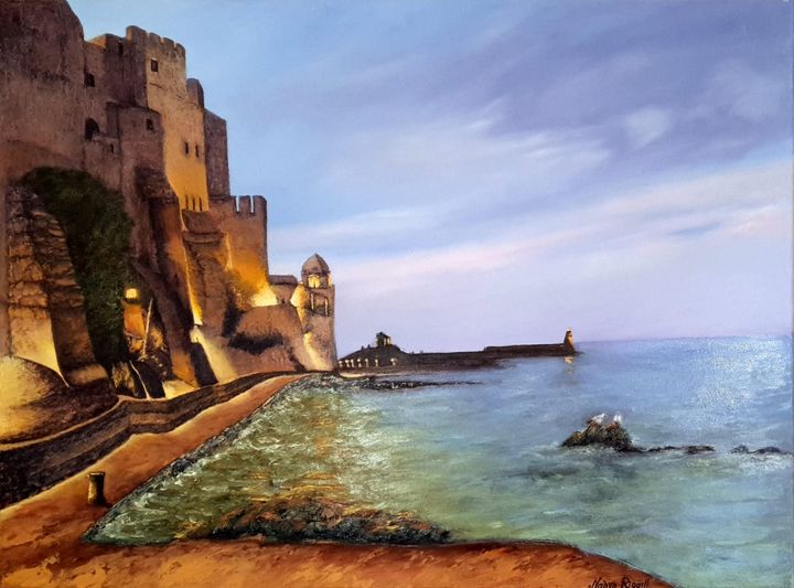 Start of the evening in COLLIOURE - Nadya RIGAILL