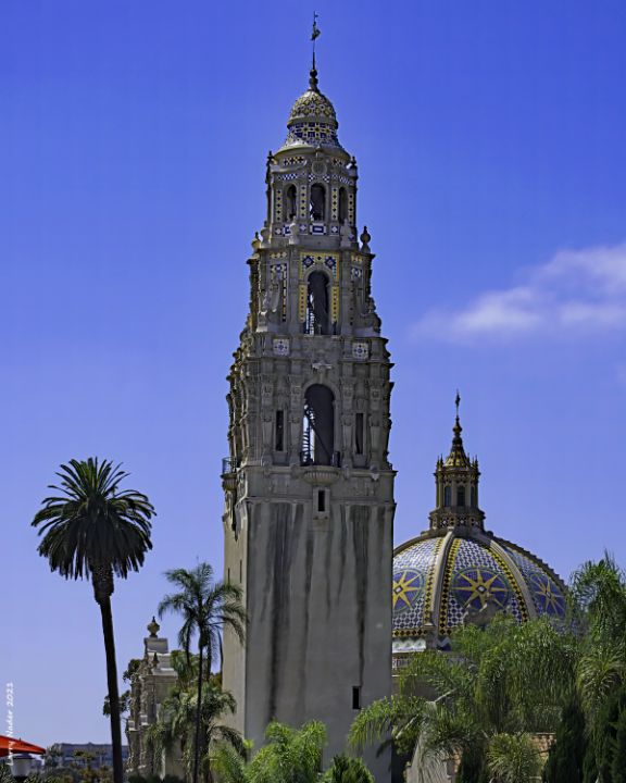 California Tower and Dome - Larry Nader Photography & Art