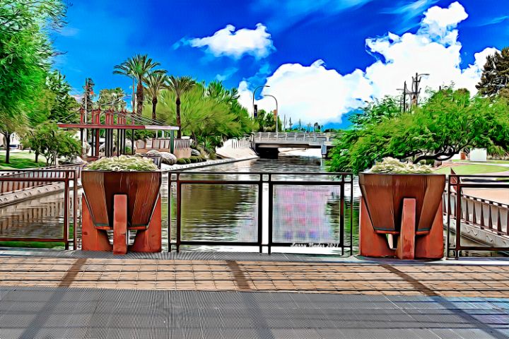 Arizona Canal - Scottsdale - Larry Nader Photography & Art