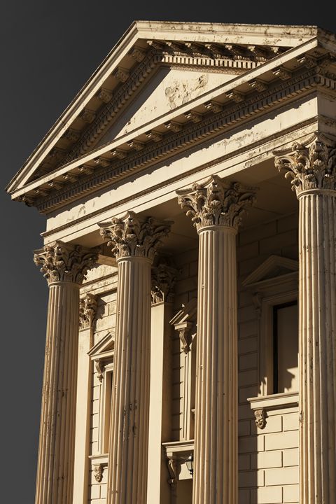 Old Building with Corinthian Pillars - Maxwell Jordan