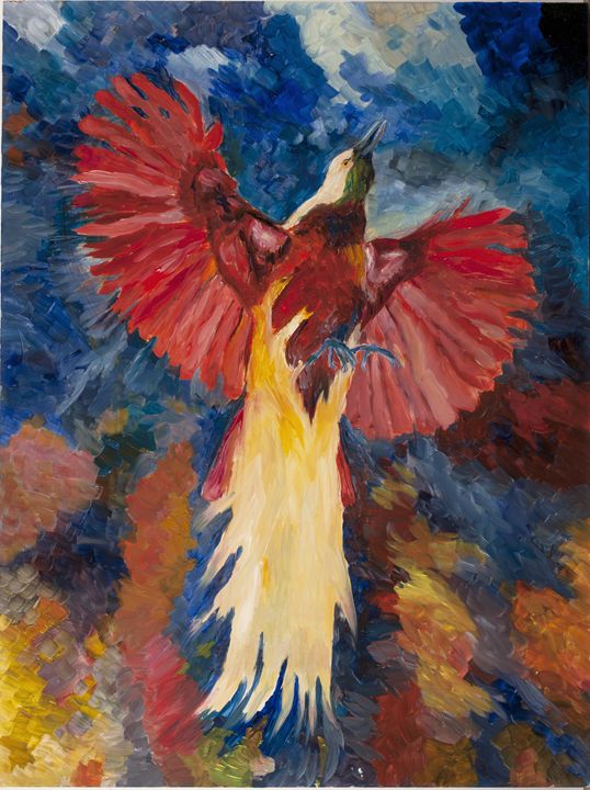 Bird of Paradise resurrection - Peter Urban's Art Gallery