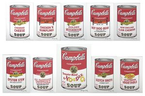 Andy Warhol Campbell's Soup II set - Warhol Gallery