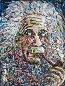 Einstein in color