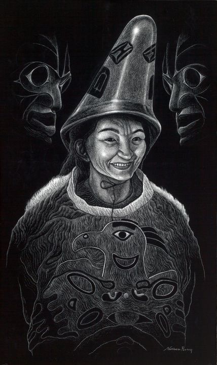 Smiling Alaskan - Nathan Perry Fine Art