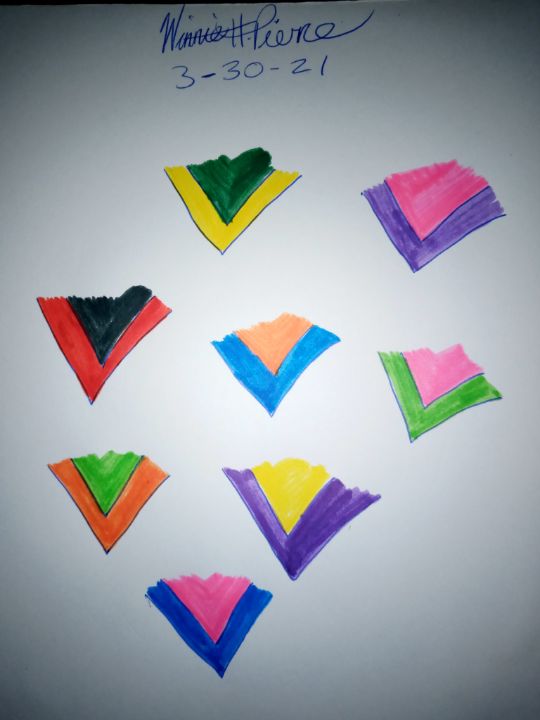 Block Repeat Draw REPEAT DRAWING - BEYOND - Drawings & Illustration, Ethnic, Cultural ...