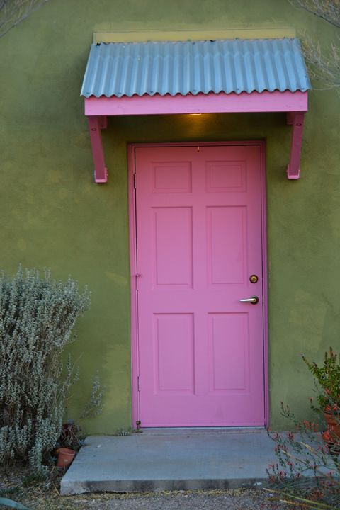 Pink and Green Door - Richard W. Jenkins Gallery