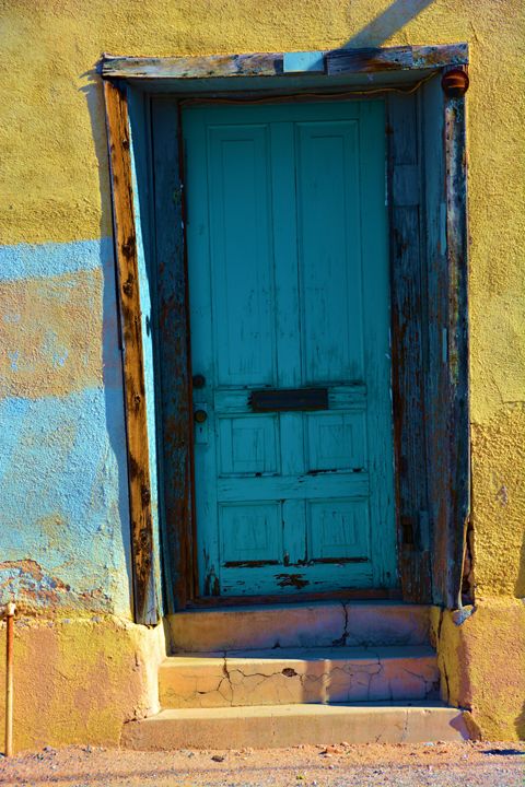 Adobe Home Door - Richard W. Jenkins Gallery
