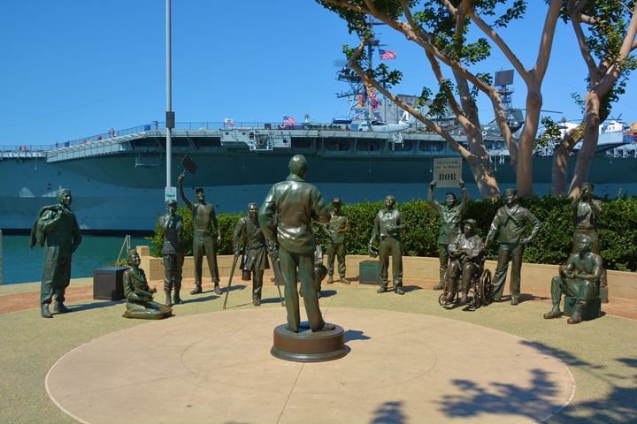 Bob Hope and the Midway - Richard W. Jenkins Gallery