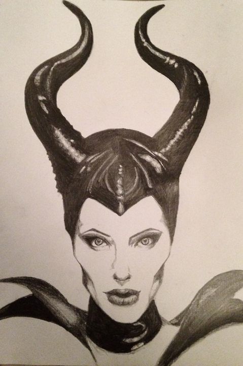 Maleficent sketch 4b pencil by Tmatcher44 on DeviantArt