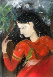 Indian Traditional "Miniature" art - oil paintings