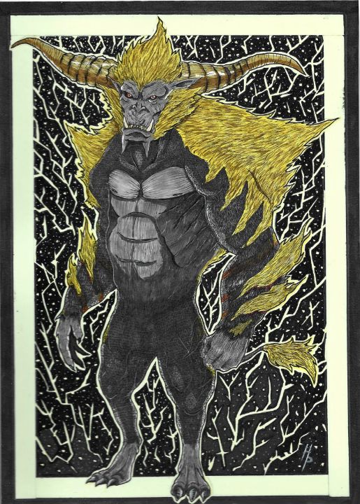 Monster Hunter Rajang Art - hwa's paintings - Drawings & Illustration ...