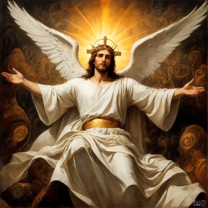 jesus-is-my-guiding-angel-nate-s-illustration-and-art-digital-art